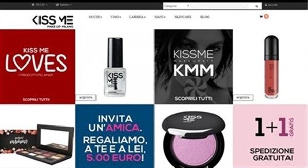 Kissme make up Milano